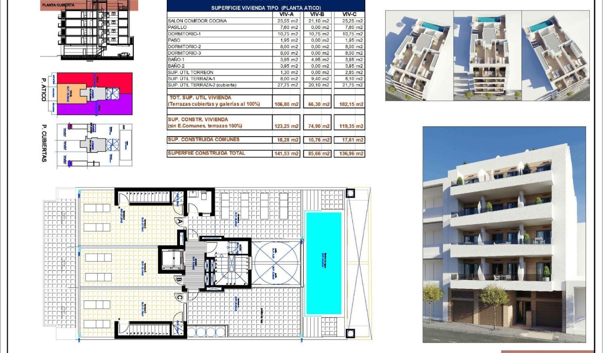 Obra nueva - Ático - Torrevieja - Centro