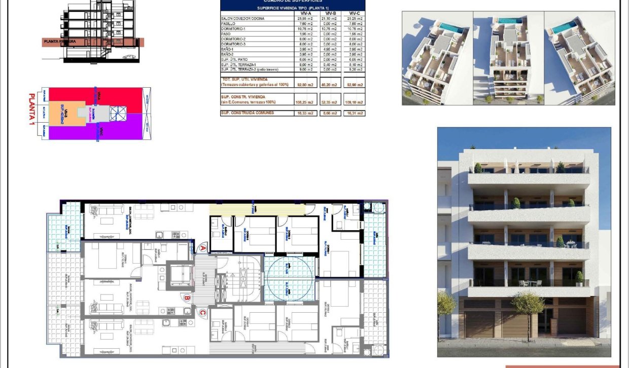 Obra nueva - Apartamento  - Torrevieja - Centro