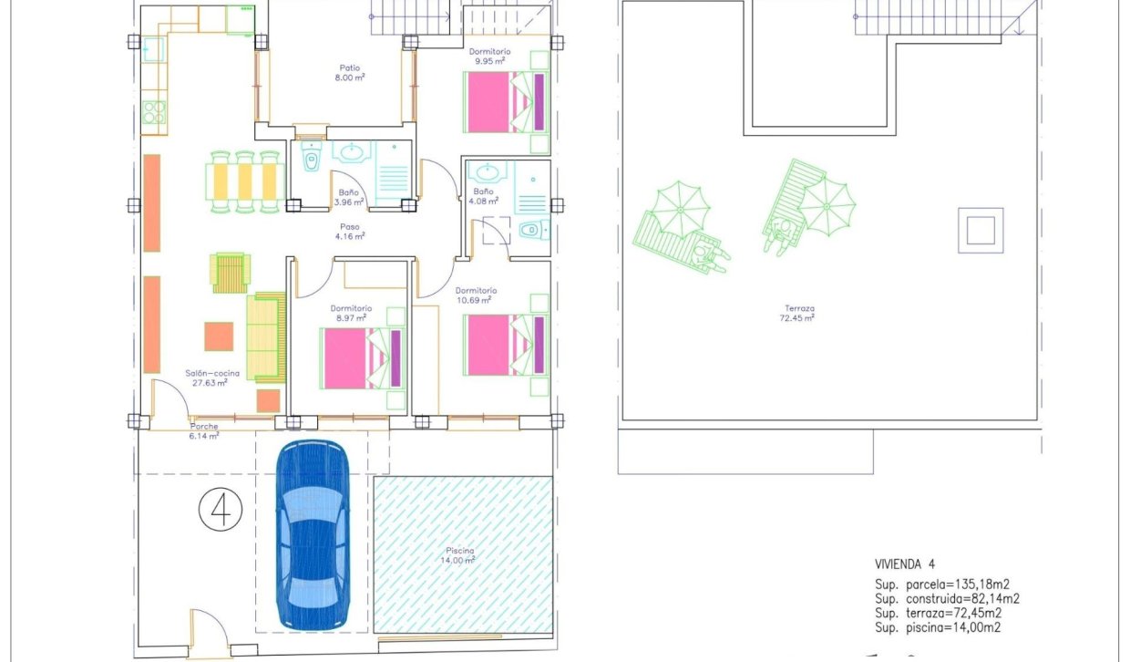 New Build - semi-detached house - Avileses