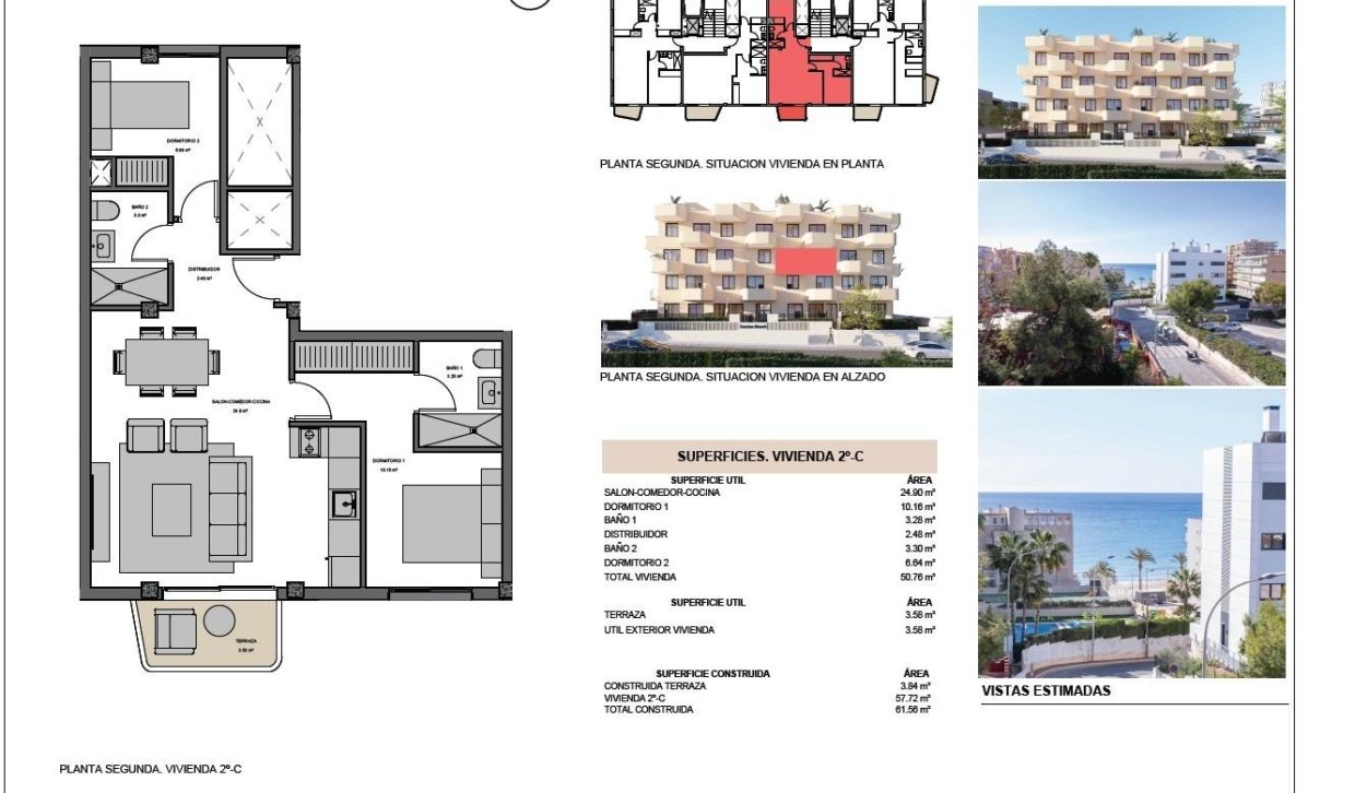 Nieuwbouw Woningen - Appartement  - El Campello - Muchavista