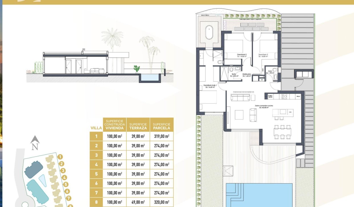 Nieuwbouw Woningen - Villa - Los Alcázares - Serena Golf