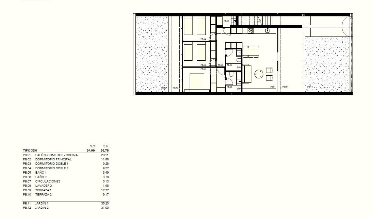 Nieuwbouw Woningen - Bungalow - Torrevieja - Los balcones