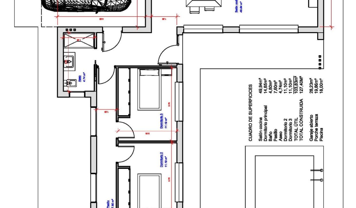 Nouvelle construction - Villa - Pinoso - Campo