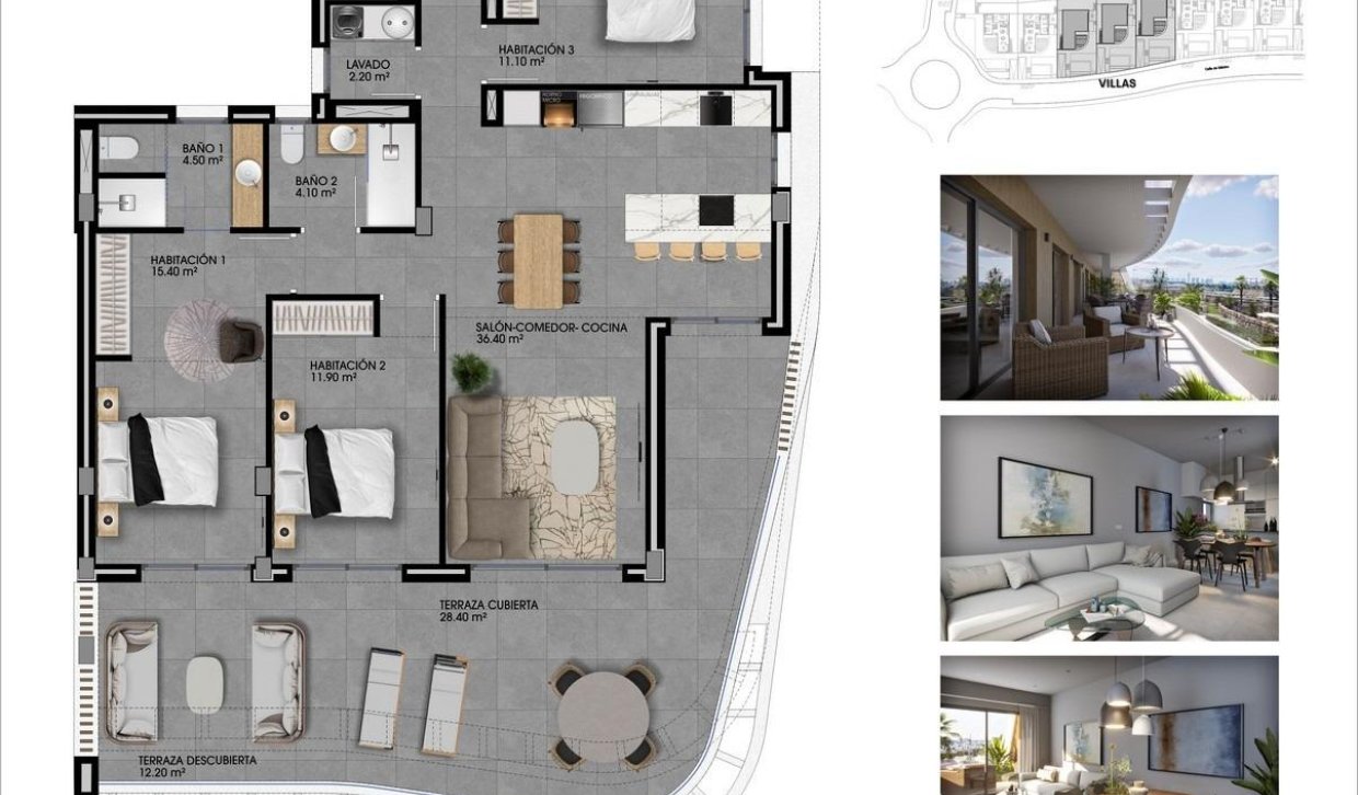 Nieuwbouw Woningen - Appartement  - Finestrat - Campana Garden