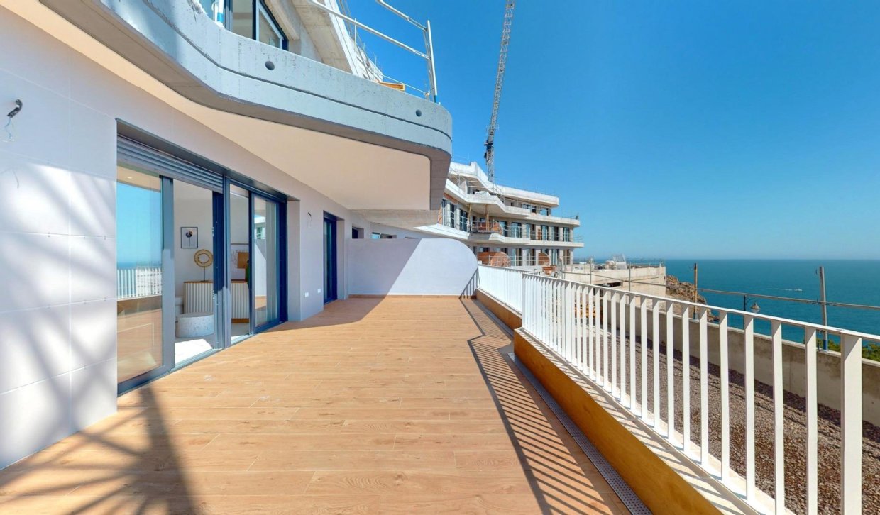 Nieuwbouw Woningen - Begane grond appartement - Águilas - Isla Del Fraile