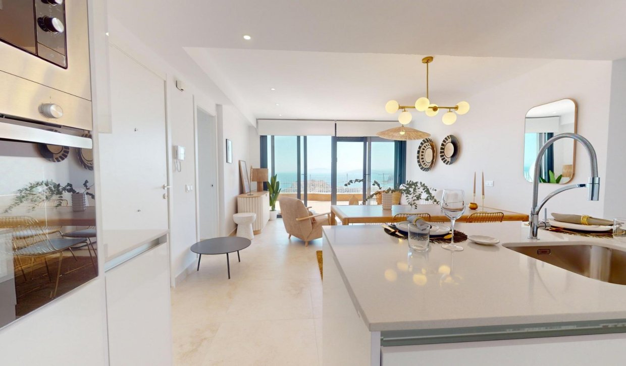 Nieuwbouw Woningen - Begane grond appartement - Águilas - Isla Del Fraile