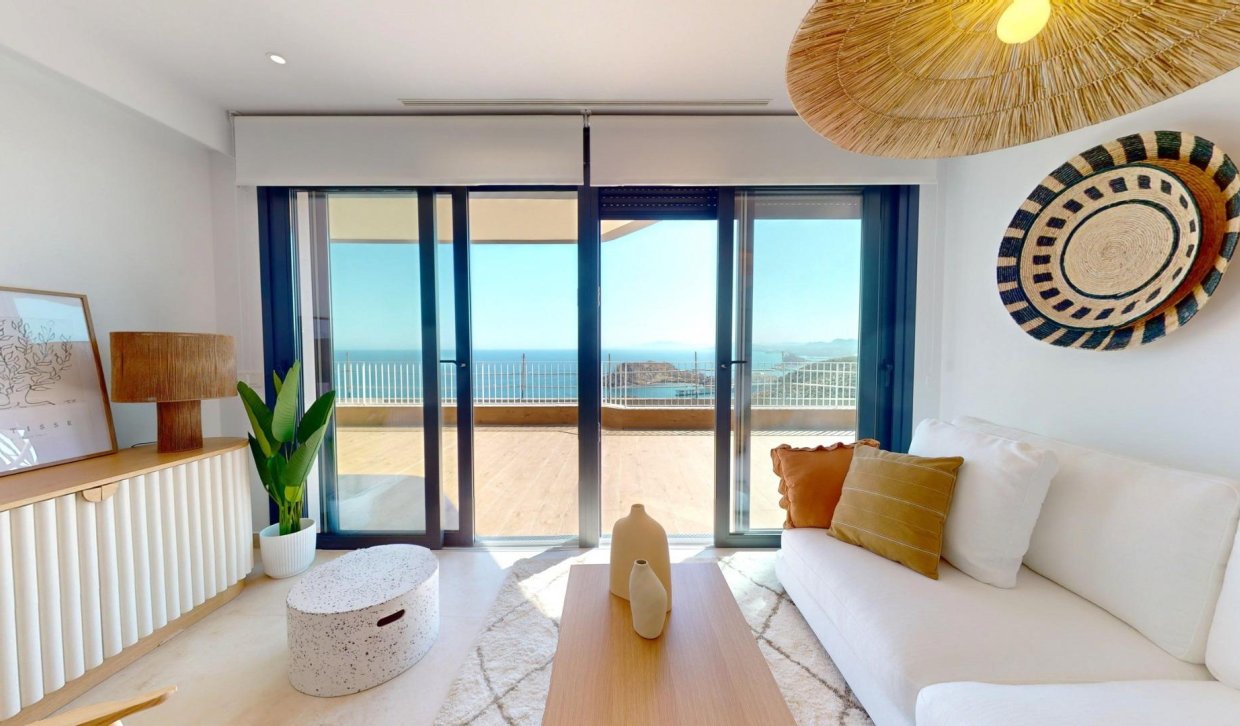 Nieuwbouw Woningen - Begane grond appartement - Águilas - Isla Del Fraile