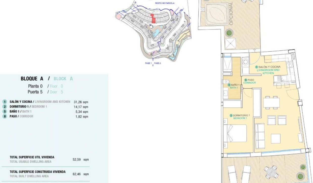 Nieuwbouw Woningen - Begane grond appartement - Águilas - Isla Del Fraile