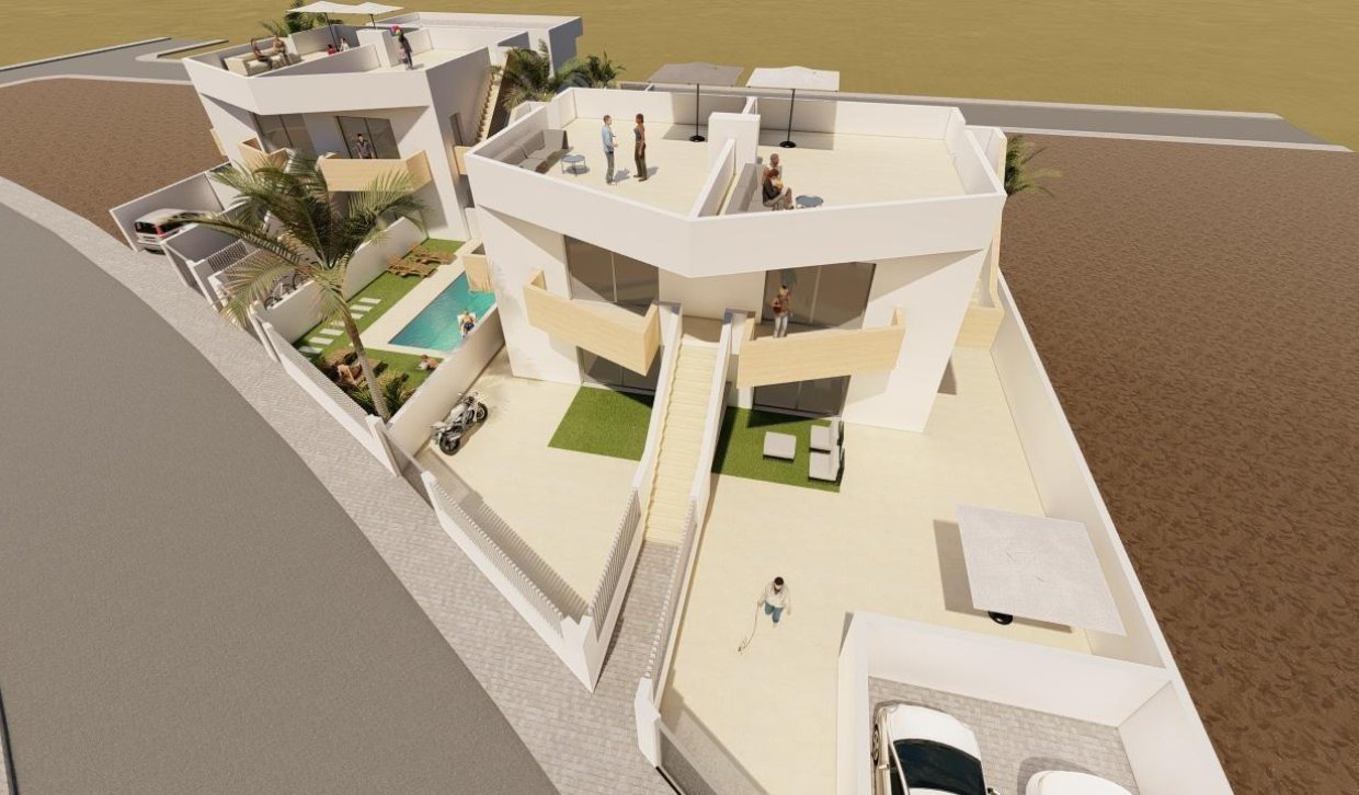 Nieuwbouw Woningen - Semidetached - Puerto de Mazarron - Mar De Plata