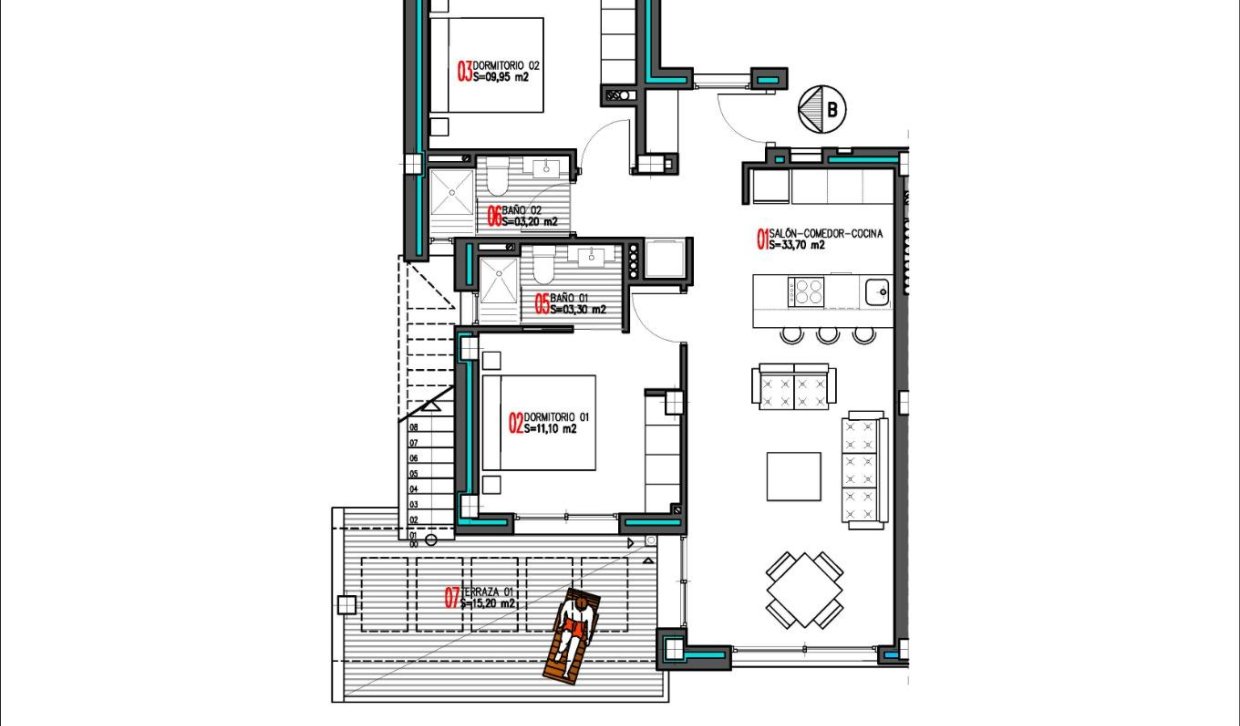 Nouvelle construction - Penthouse - Torrevieja - Aguas Nuevas