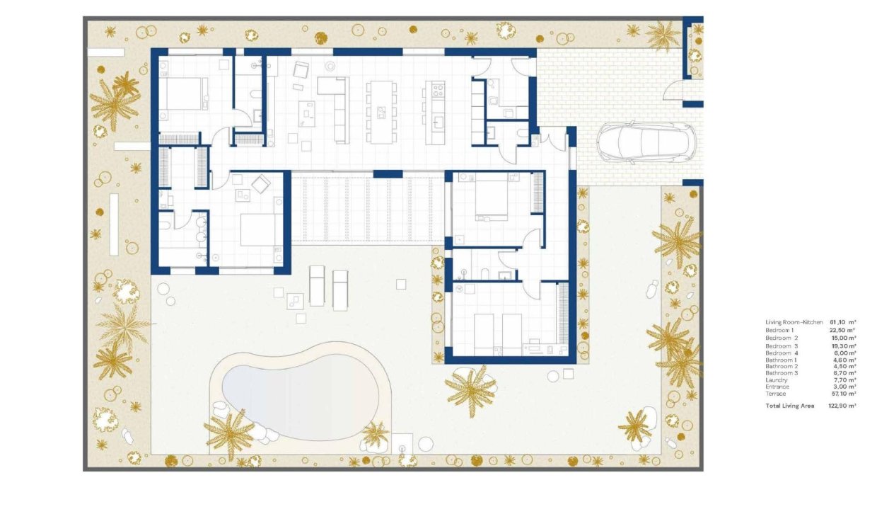 Obra nueva - Villa - Baños y Mendigo - Altaona Golf