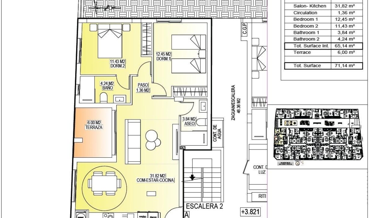 Obra nueva - Apartamento  - San Miguel de Salinas - Pueblo