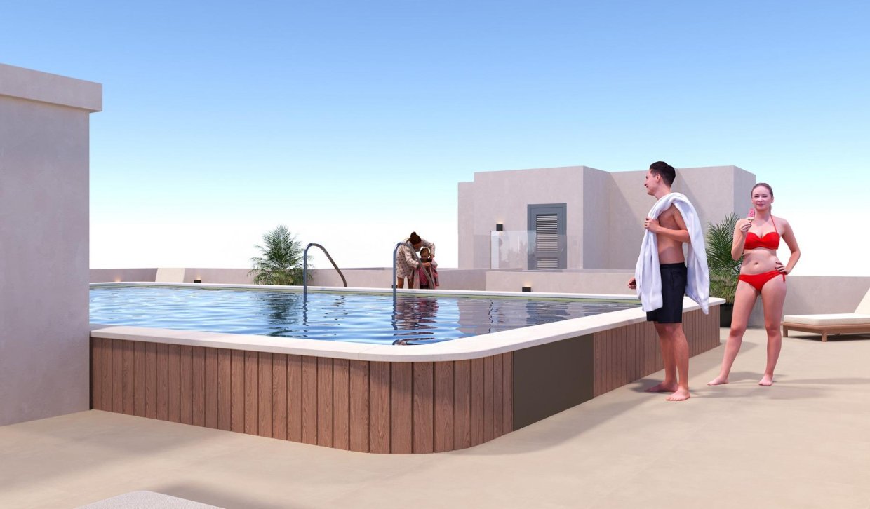 Obra nueva - Apartamento  - San Miguel de Salinas - Pueblo