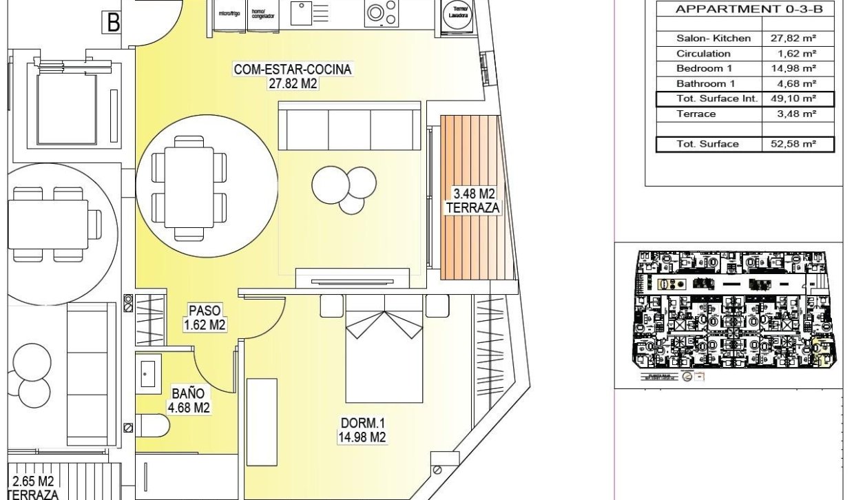 Obra nueva - Apartamento  - San Miguel de Salinas - Pueblo