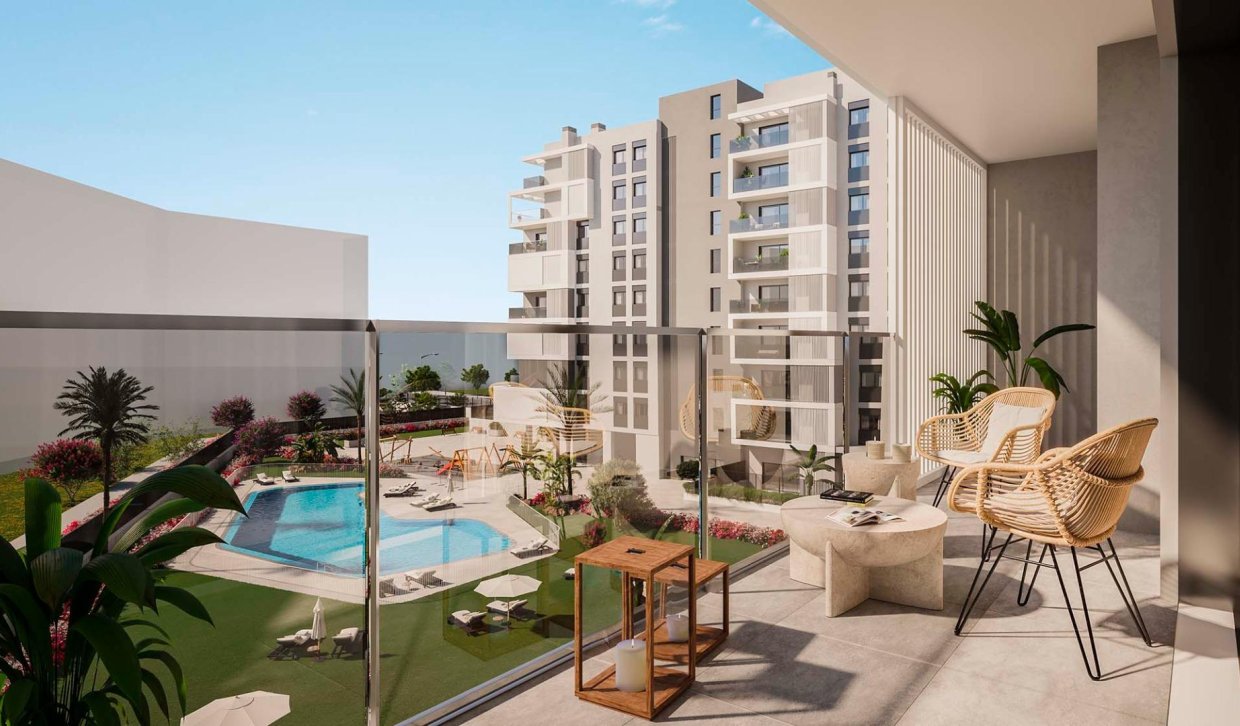 Obra nueva - Apartamento  - Alicante - PAU 1