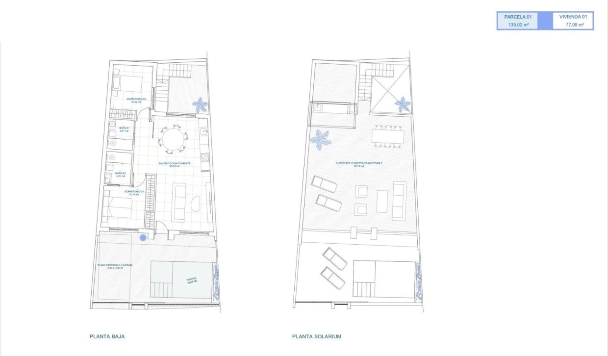 Obra nueva - Adosado - Torre Pacheco - El Alba