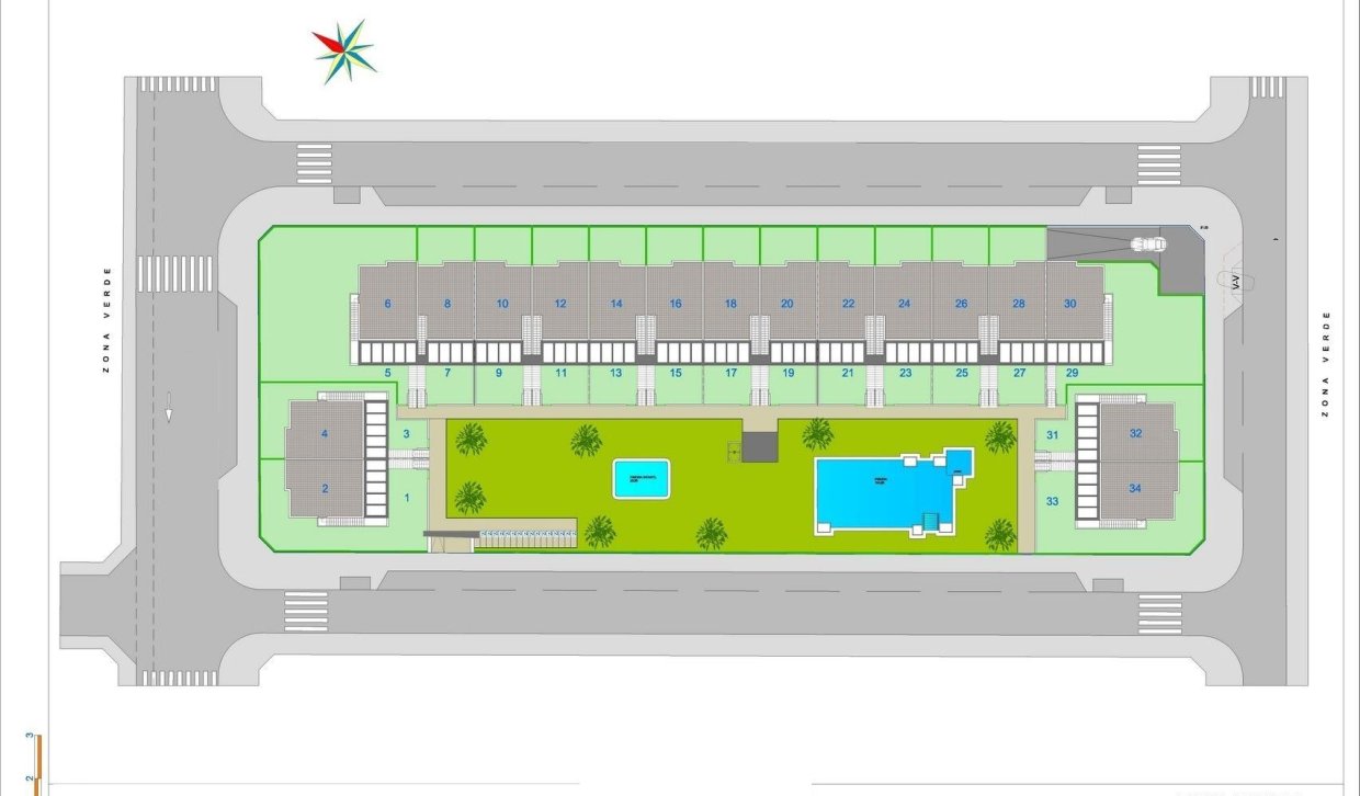 Obra nueva - Bungalow - Pilar de la Horadada - pueblo