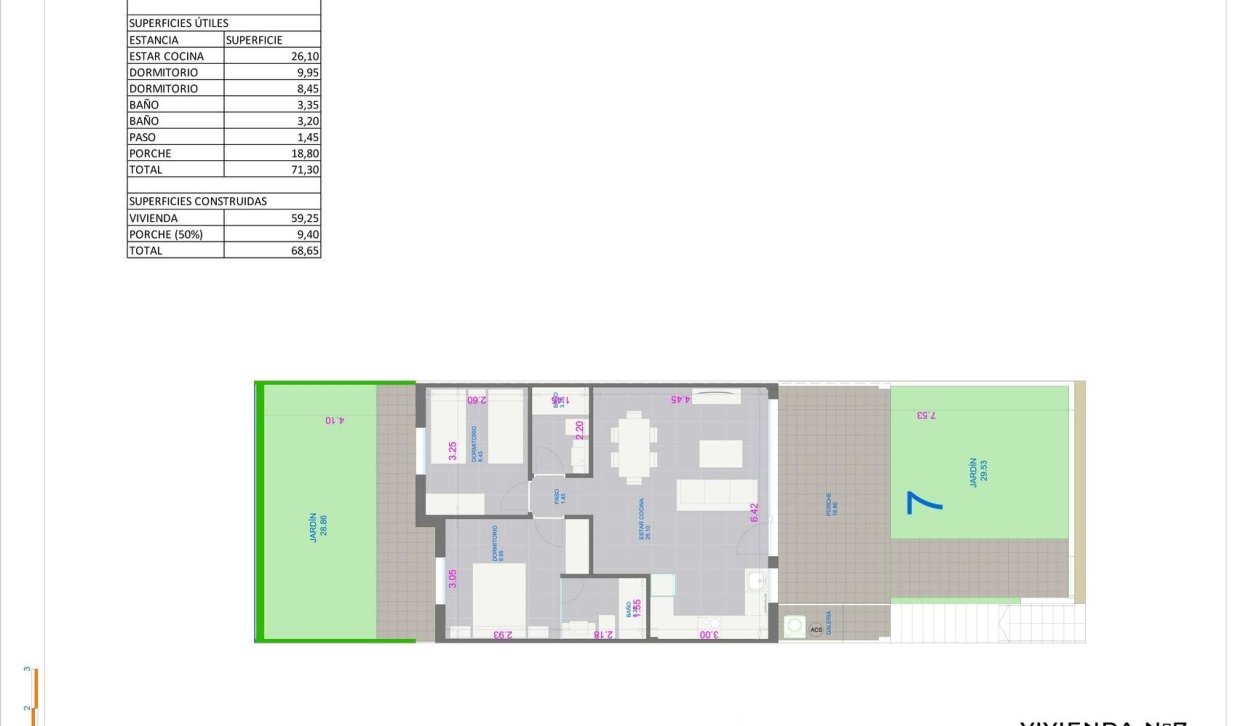 Obra nueva - Bungalow - Pilar de la Horadada - pueblo
