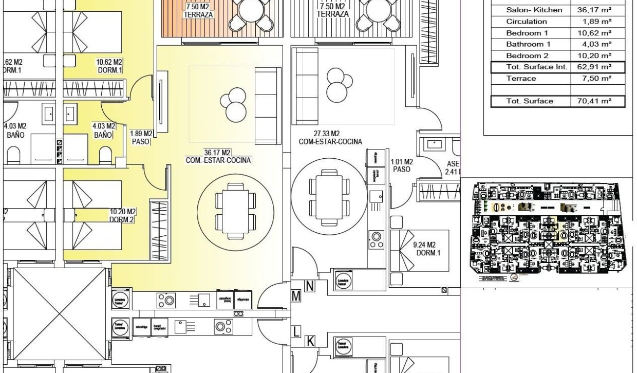 Obra nueva - Apartamento  - San Miguel de Salinas - Pueblo