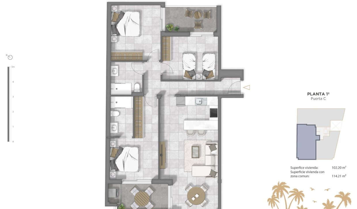 Obra nueva - Apartamento  - Guardamar del Segura - Pueblo