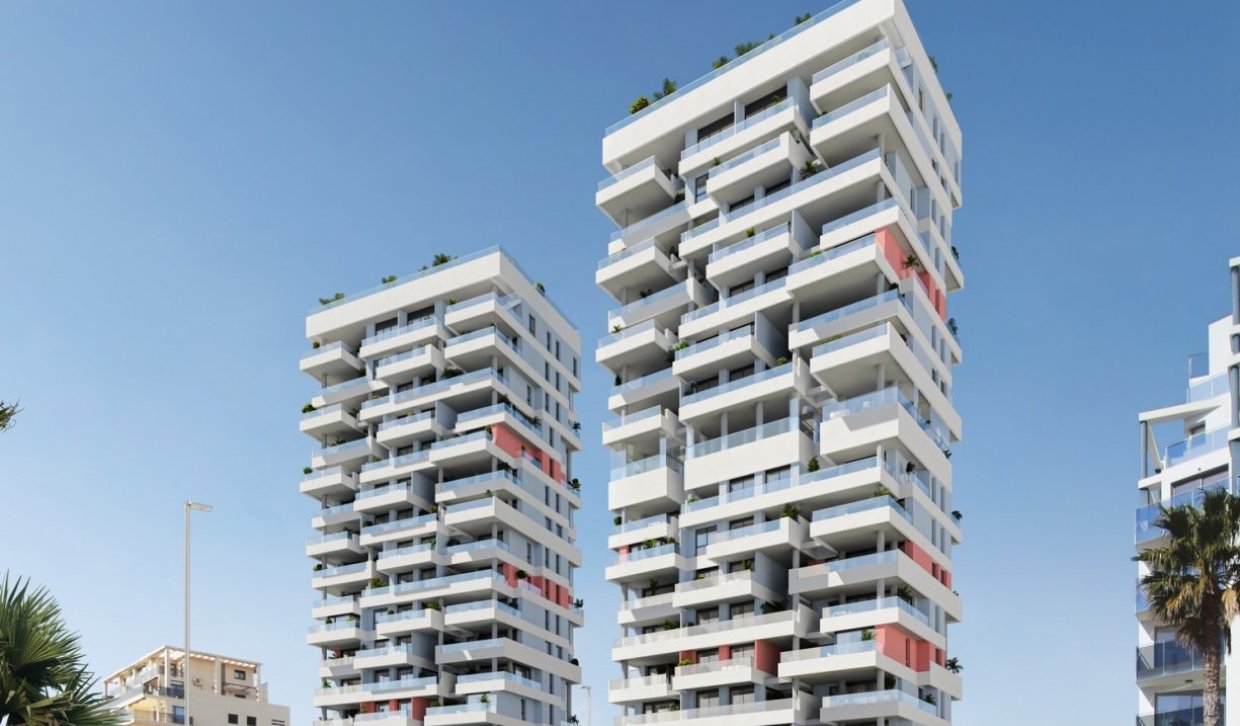 Obra nueva - Apartamento  - Calpe - Playa del Bol