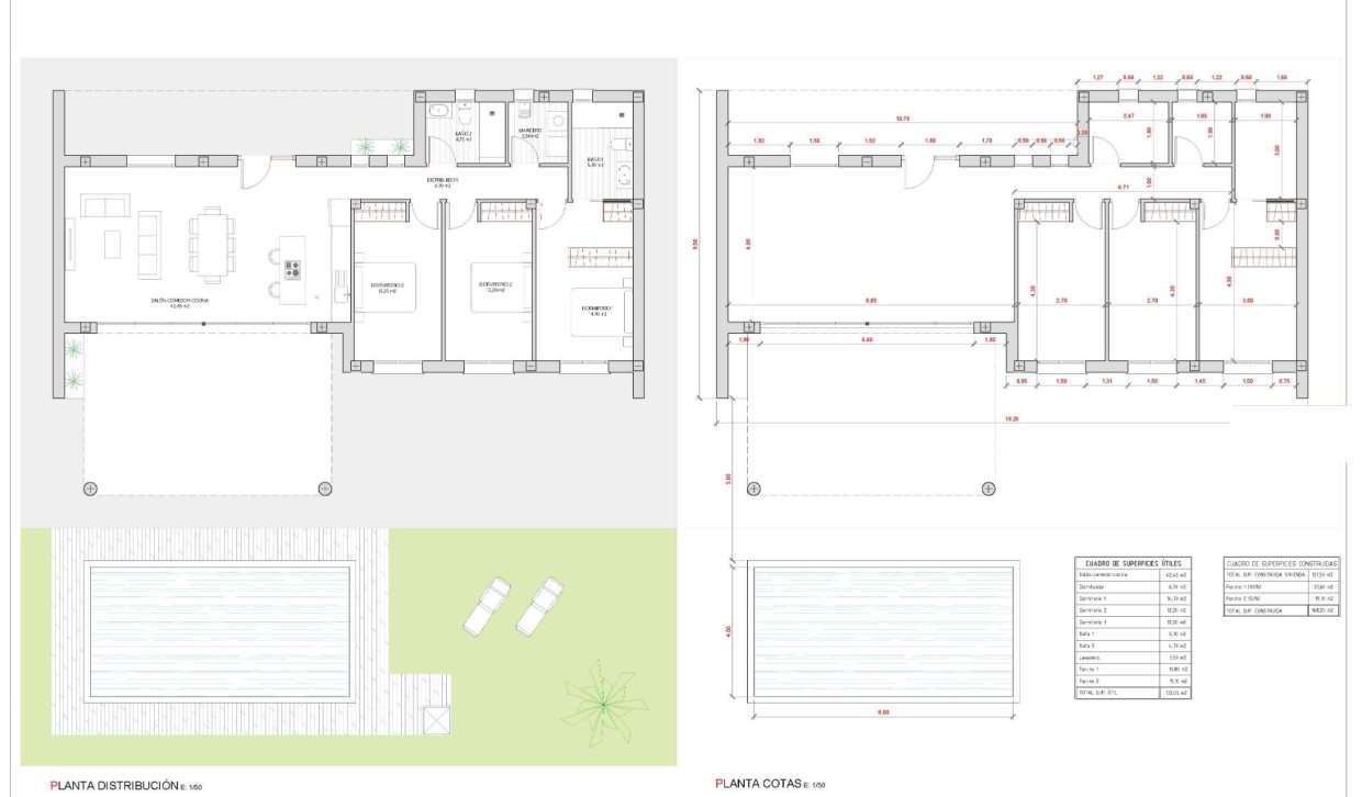 Obra nueva - Villa - Pinoso - Campo