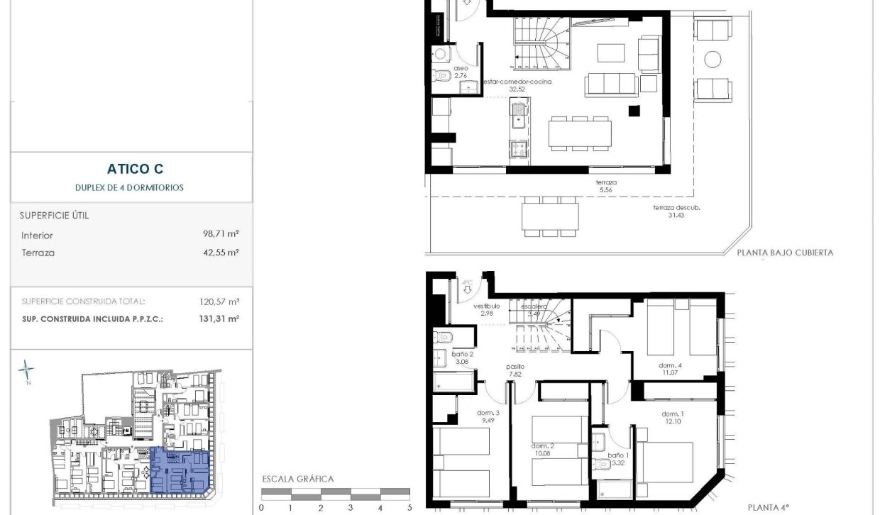 Obra nueva - Ático - Murcia - Centro
