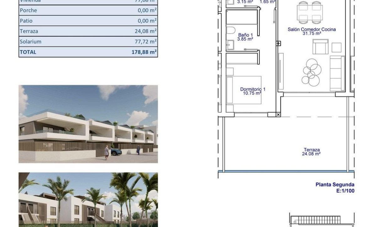 Nouvelle construction - Penthouse - Pilar de la Horadada - pueblo