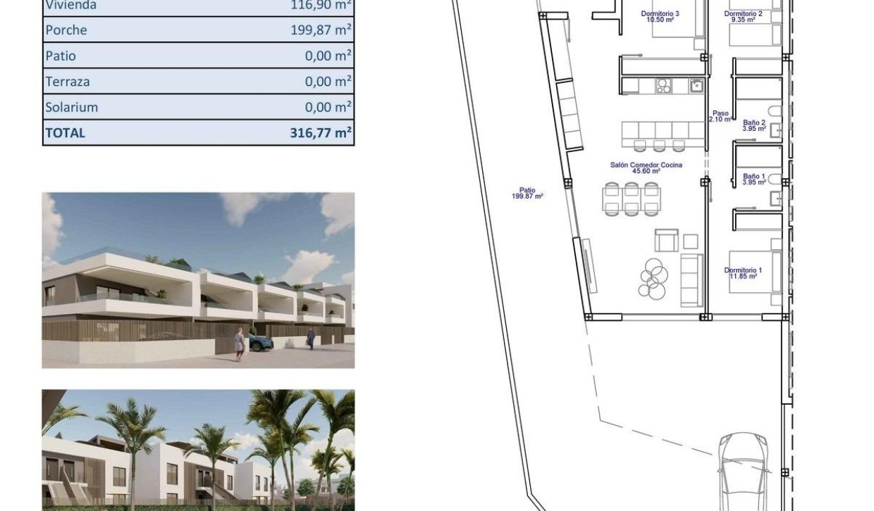 Obra nueva - Bungalow - Pilar de la Horadada - pueblo