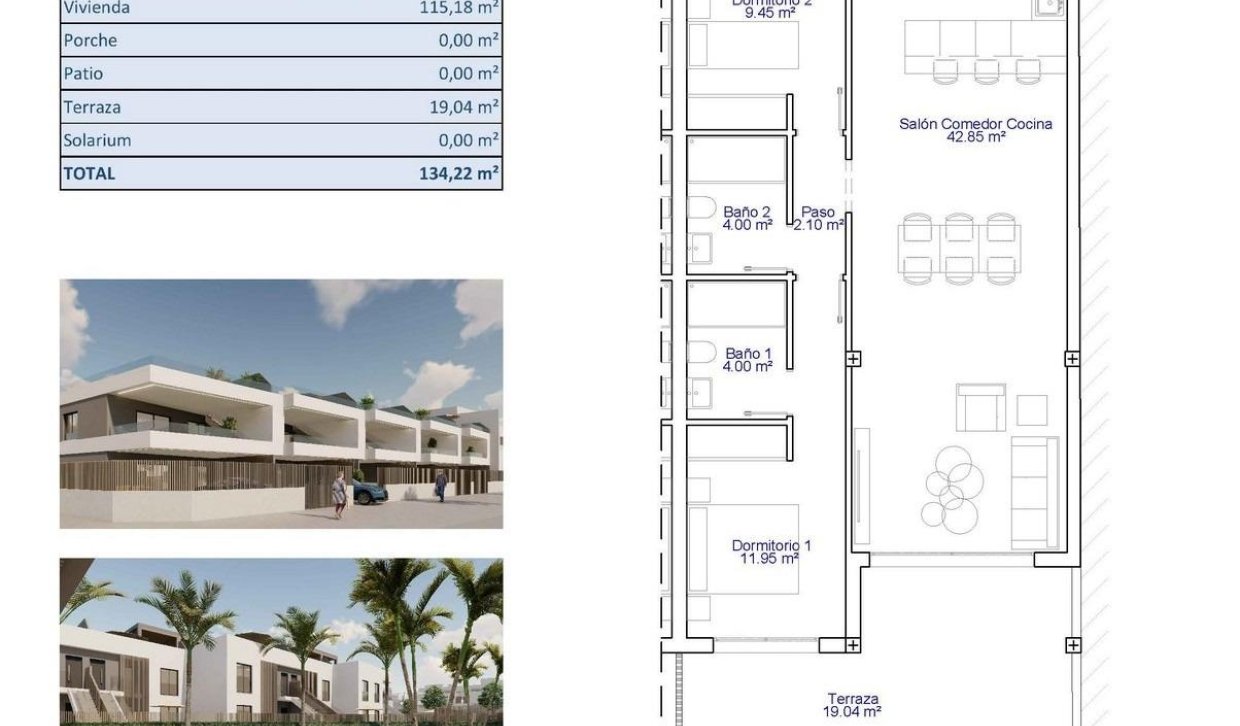 Obra nueva - Apartamento  - Pilar de la Horadada - pueblo