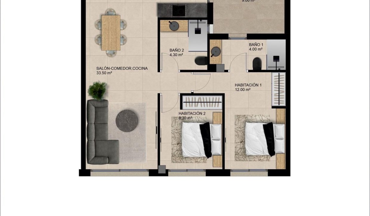 Obra nueva - Apartamento  - Catral - pueblo