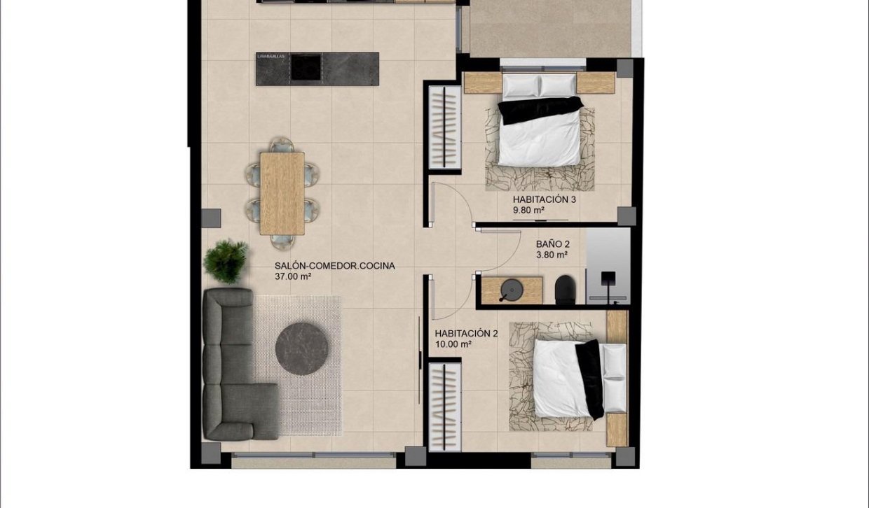 Obra nueva - Apartamento  - Catral - pueblo