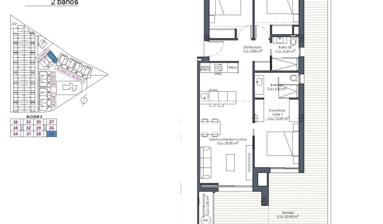 Obra nueva - Apartamento  - Los Alcázares - Serena Golf