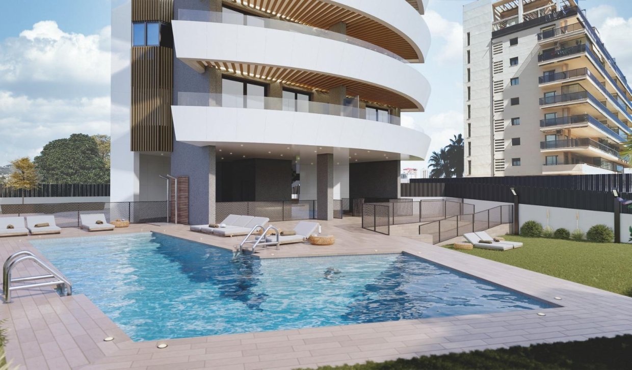 Obra nueva - Apartamento  - Calpe - Playa Cantal Roig