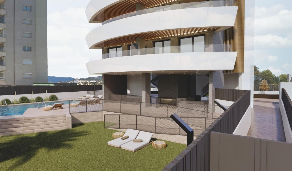 Obra nueva - Apartamento  - Calpe - Playa Cantal Roig