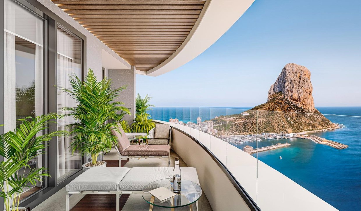 Obra nueva - Apartamento  - Calpe - Playa Cantal Roig