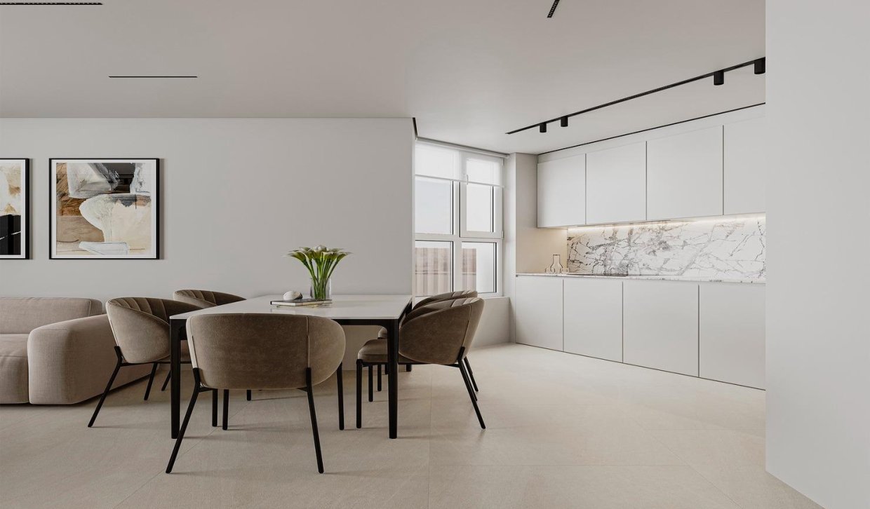 Obra nueva - Apartamento  - Calpe - Playa Cantal Roig