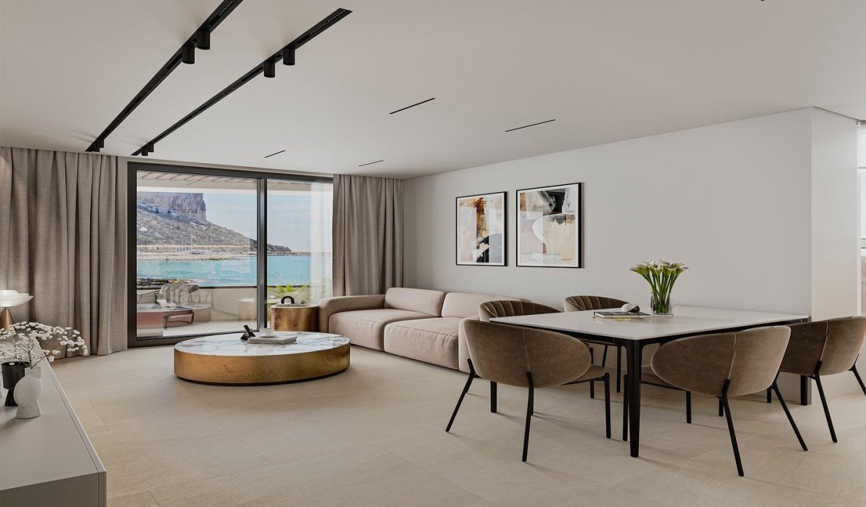 Obra nueva - Apartamento  - Calpe - Playa Cantal Roig