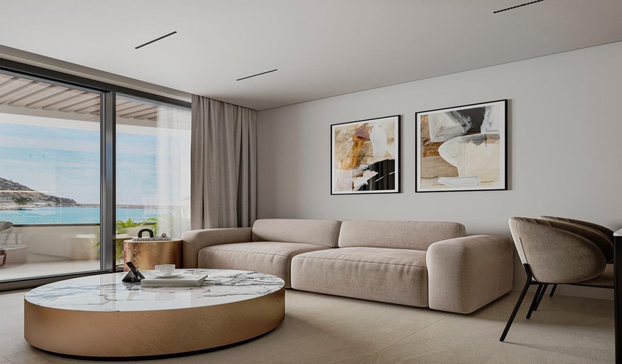 Obra nueva - Apartamento  - Calpe - Playa Cantal Roig