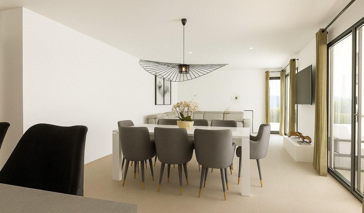 Obra nueva - Villa - Hondón de las Nieves - Urbaniz La Montañosa