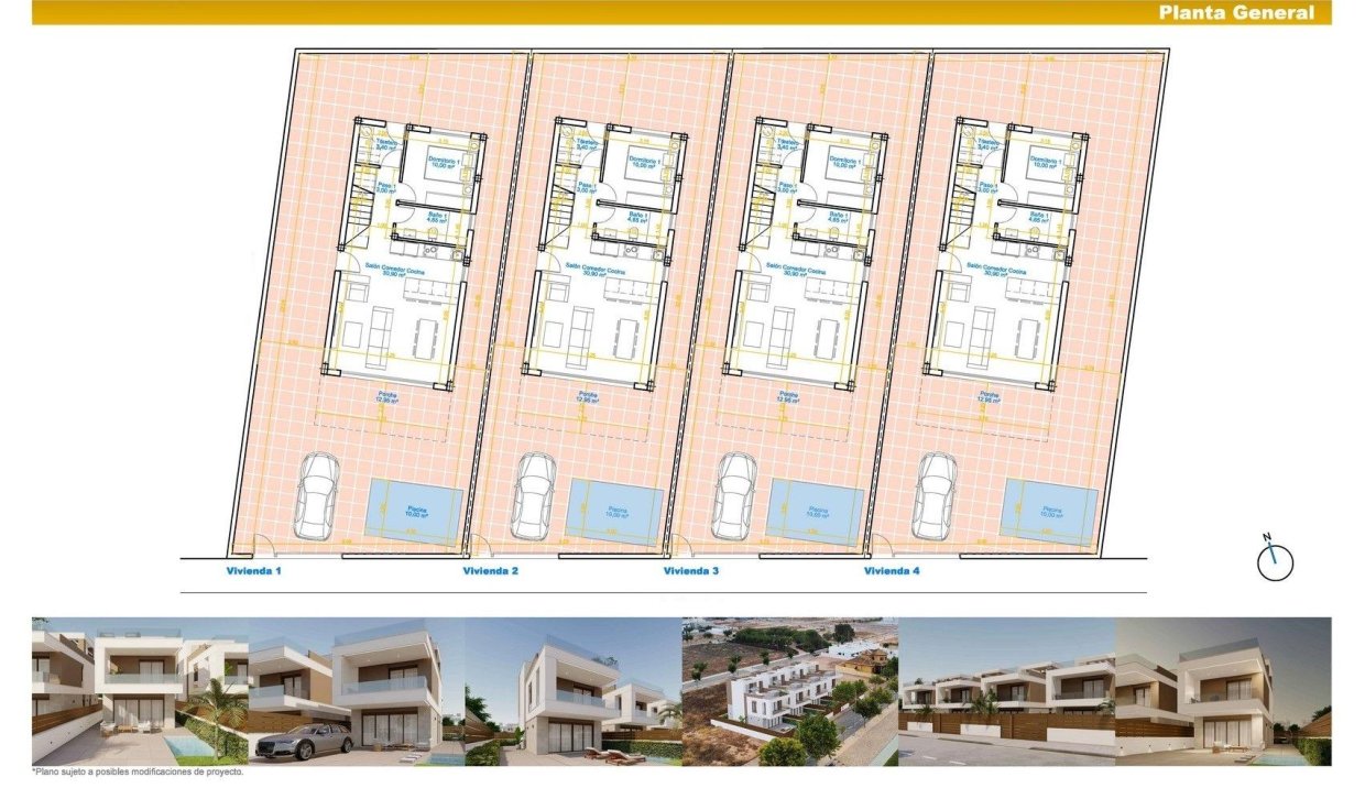 Nowy budynek - Villa - Pilar de la Horadada - pueblo