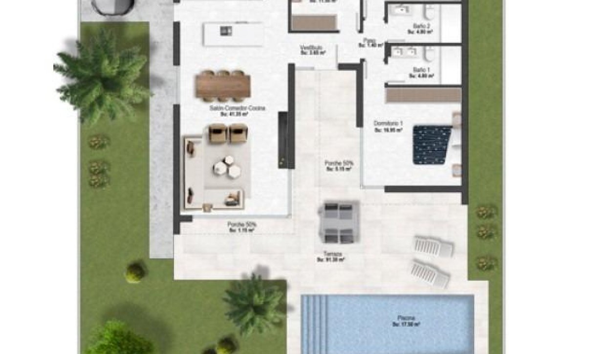 Obra nueva - Villa - Baños y Mendigo - Altaona Golf