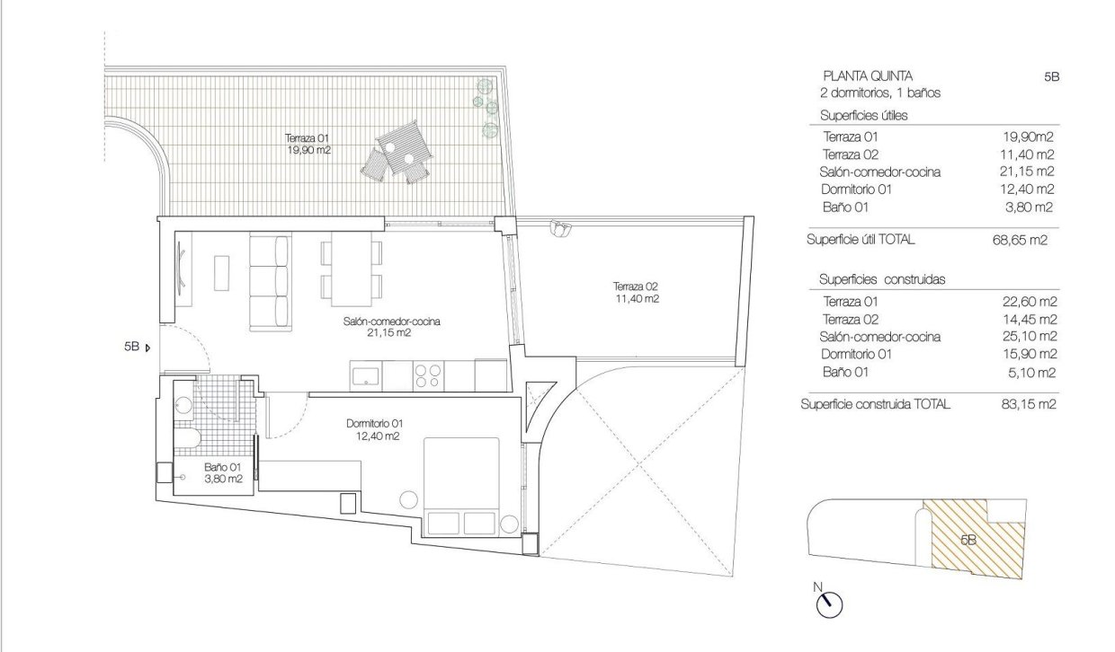 Obra nueva - Ático - Torrevieja - Playa de los Locos