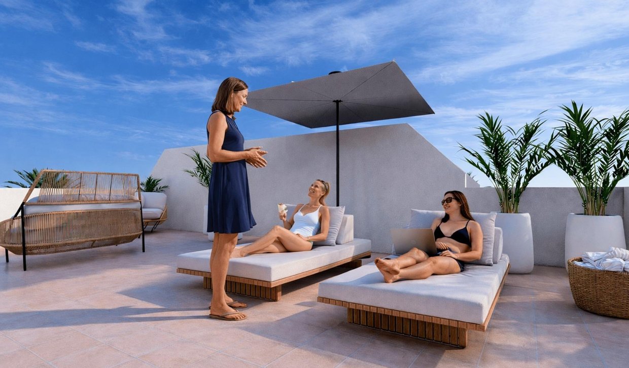 Obra nueva - Apartamento  - Los Alcázares - Serena Golf