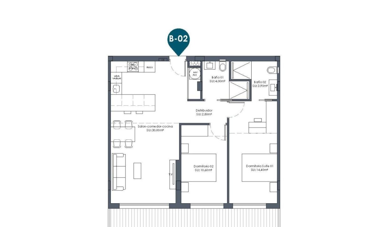 Obra nueva - Apartamento  - Los Alcázares - Serena Golf