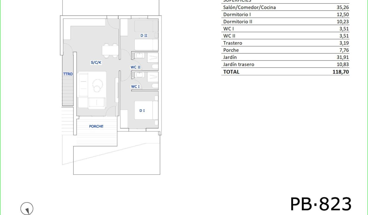 Nowy budynek - domek letniskowy - San Miguel de Salinas - Pueblo