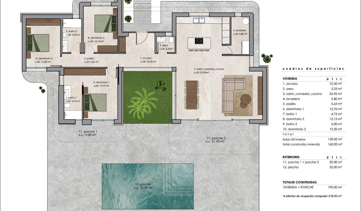 Nouvelle construction - Villa - Pinoso - Lel