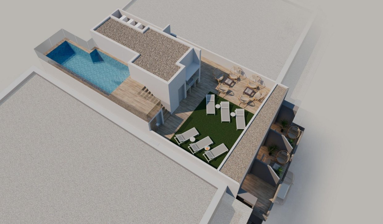 Nouvelle construction - Penthouse - Torrevieja - Playa de los Locos