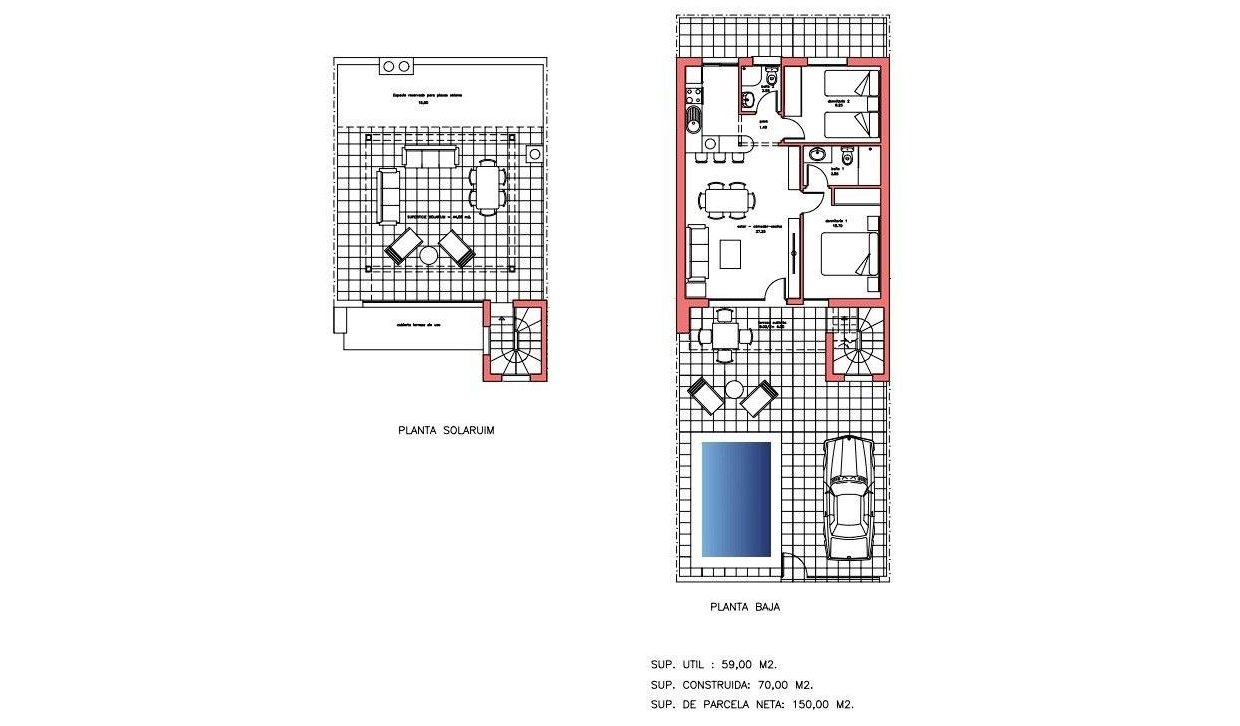 Obra nueva - Town House - Fuente Álamo - La Pinilla