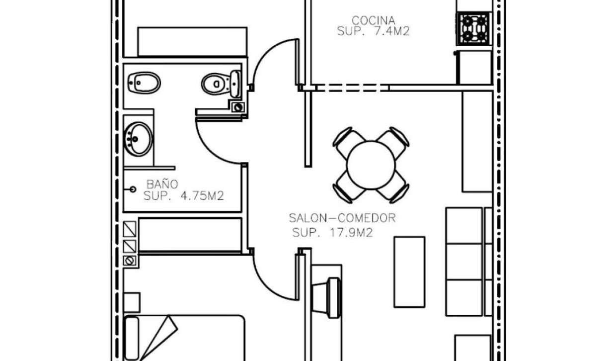 Nouvelle construction - Appartement - Águilas - Collados